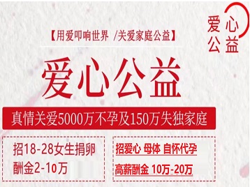 金山捐卵助孕生子 爱心志愿者招募